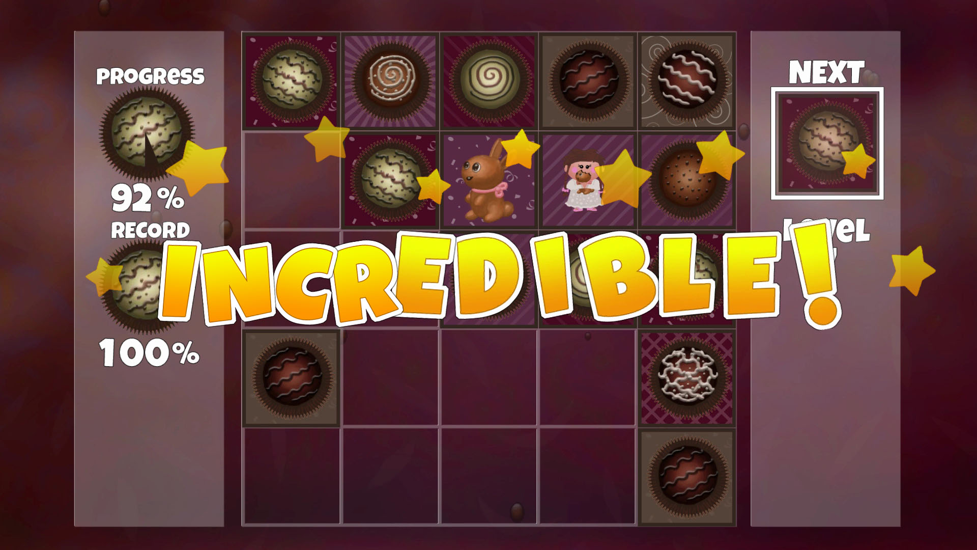 Chocolate Level Screen Shot