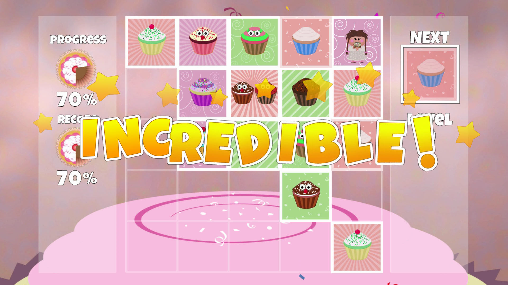 Cupcake Level Screen Shot